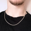 Byzantine Chain S925 Sterling Silver - 2.5 mm / 1 in